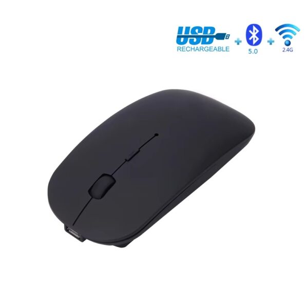 Factory Spot Direct Sales Dual-mode Wireless Charging Mouse Photoelectric Silent Convenient Game Office Laptop - Image 4