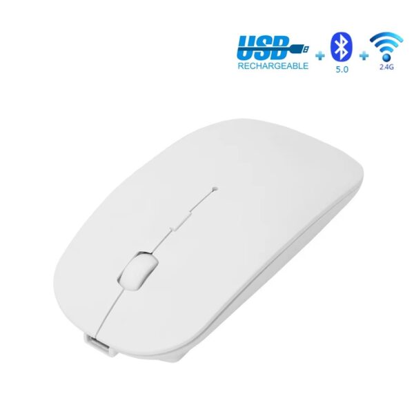 Factory Spot Direct Sales Dual-mode Wireless Charging Mouse Photoelectric Silent Convenient Game Office Laptop - Image 5