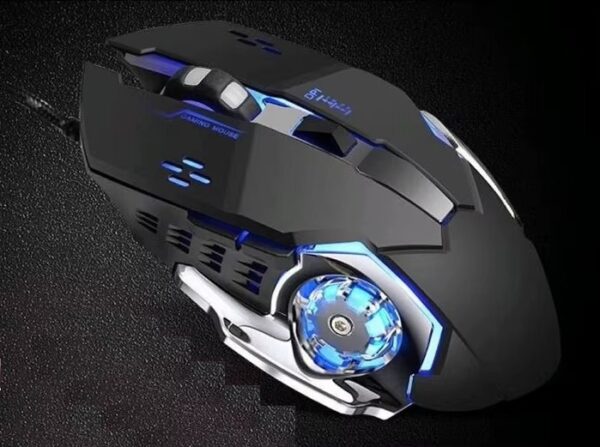 Mechanical Game Wired Silent Mouse Eating Chicken E-Sports Game Dedicated Home Office General Purpose