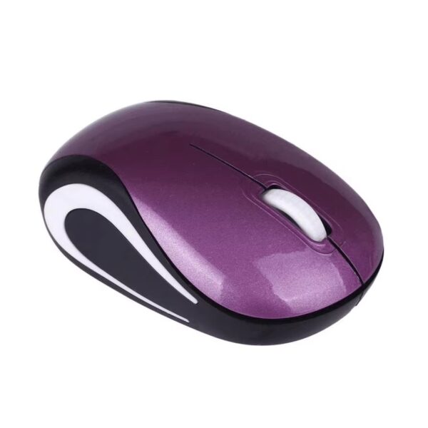 Wireless Mouse Children Mini Computer Mouse Ultra-Thin Commercial Super Model Color Flower Scroll Mouse - Image 3