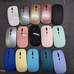 Wireless Mouse 15 Colors Available Rechargeable BT-compatible RGB Mouse Ergonomic Mouse With Backlight