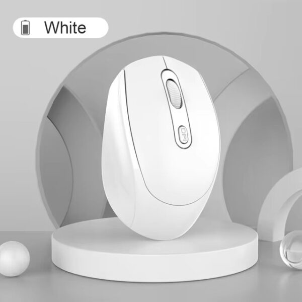 5 Colors 2.4Ghz BT Wireless Rechargeable Gaming Mouse 1600dpi Business Laptop Desktop Dual Mode Silent Mice for Computer - Image 2