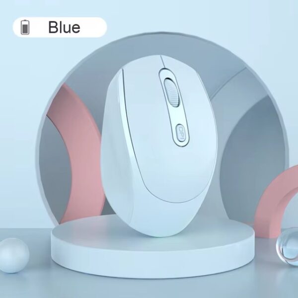 5 Colors 2.4Ghz BT Wireless Rechargeable Gaming Mouse 1600dpi Business Laptop Desktop Dual Mode Silent Mice for Computer - Image 3