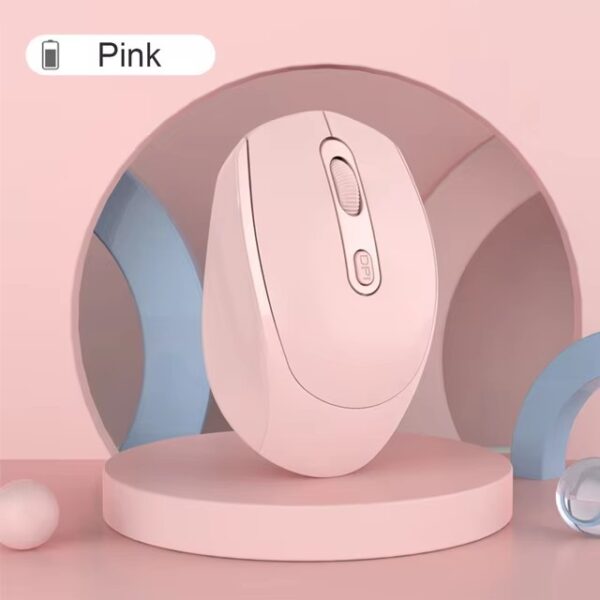 5 Colors 2.4Ghz BT Wireless Rechargeable Gaming Mouse 1600dpi Business Laptop Desktop Dual Mode Silent Mice for Computer - Image 4
