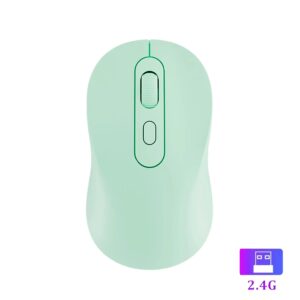 Mouse 2.4G Wireless Rechargeable Dual Mode Gaming Mouse Silent Mouse 1600 DPI Mice for PC Laptop MacBook Pro
