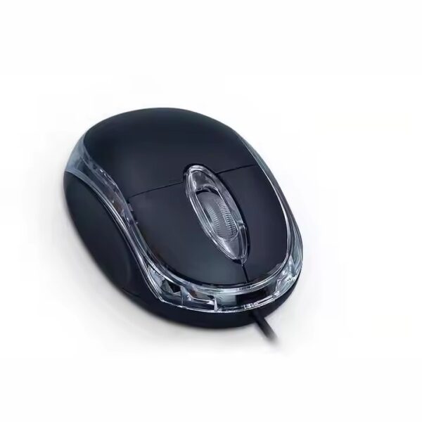 Small Photoelectric Luminous Transparent Mouse Notebook Desktop Computer Wholesale - Image 2