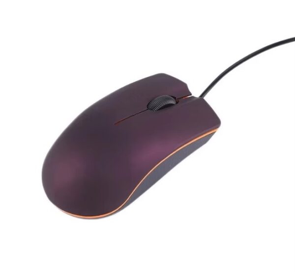 Wired Mouse | Notebook Desktop Computer Frosted Mini USB Optical Mouse Wholesale - Image 2